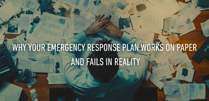 Why Your Emergency Response Plan Works on Paper and Fails in Reality
