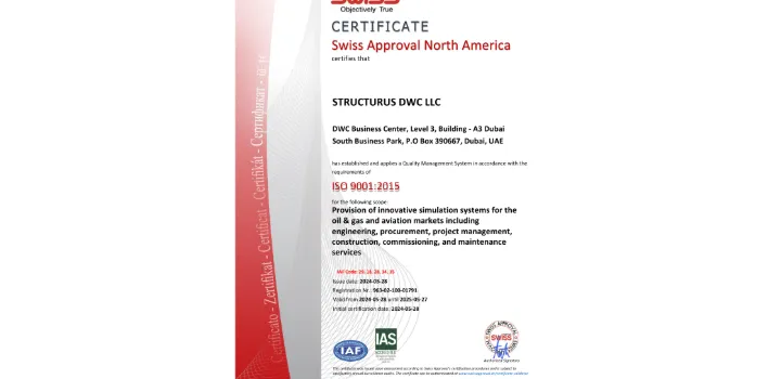 Structurus Soars to New Heights with ISO Certification!